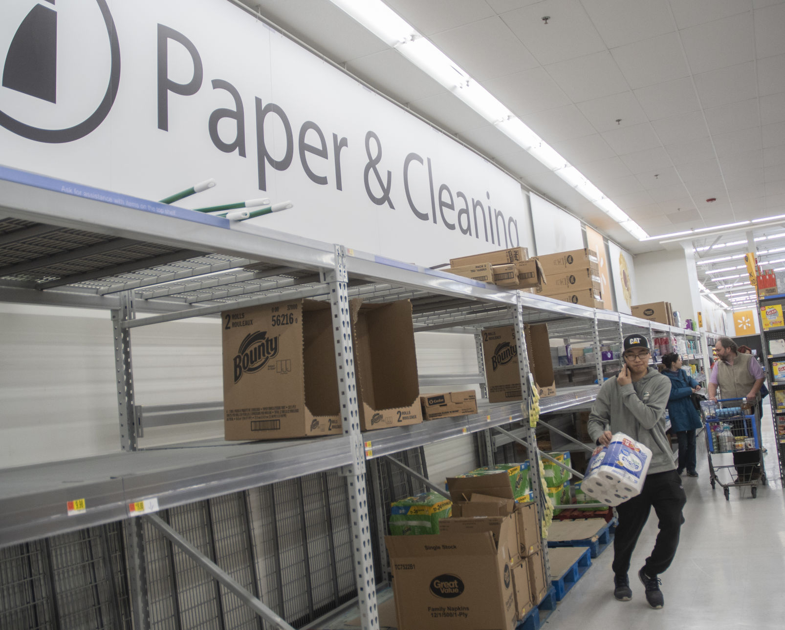Grocery store stock, Walmart